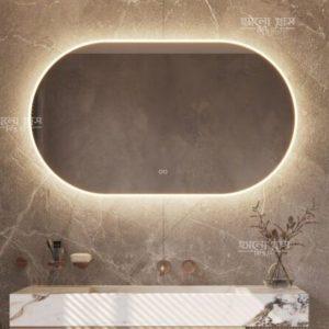 Alternative view of 𝐋𝐮𝐱𝐮𝐫𝐲 𝐋𝐄𝐃 𝐌𝐢𝐫𝐫𝐨𝐫 size 24''/36'' inch