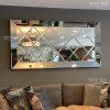 𝗟𝘂𝘅𝘂𝗿𝘆 𝗗𝗶𝗮𝗺𝗼𝗻𝗱 𝗖𝘂𝘁 𝗕𝗲𝘃𝗲𝗹𝗹𝗲𝗱 𝗠𝗶𝗿𝗿𝗼𝗿 ◈ Size 30" ×48" inchi