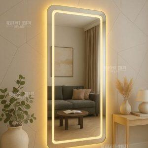 Alternative view of 𝐏𝐫𝐞𝐦𝐢𝐮𝐦 𝐋𝐮𝐱𝐮𝐫𝐲 𝐃𝐫𝐞𝐬𝐬𝐢𝐧𝐠 𝐋𝐄𝐃 𝐌𝐢𝐫𝐫𝐨𝐫 size 24''/60'' inch