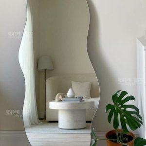 𝐋𝐮𝐱𝐮𝐫𝐲 𝐀𝐥𝐮𝐦𝐢𝐧𝐢𝐮𝐦 𝐌𝐞𝐭𝐚𝐥 𝐌𝐢𝐫𝐫𝐨𝐫 𝐅𝐫𝐚𝐦𝐞 size 24''/60'' inch