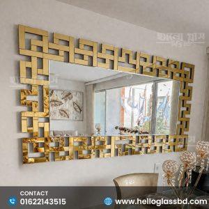 Alternative view of 𝐋𝐮𝐱𝐮𝐫𝐲 𝐃𝐞𝐜𝐨𝐫𝐚𝐭𝐢𝐯𝐞 𝐂𝐍𝐂 𝐌𝐢𝐫𝐫𝐨𝐫 size 30”/60” inch